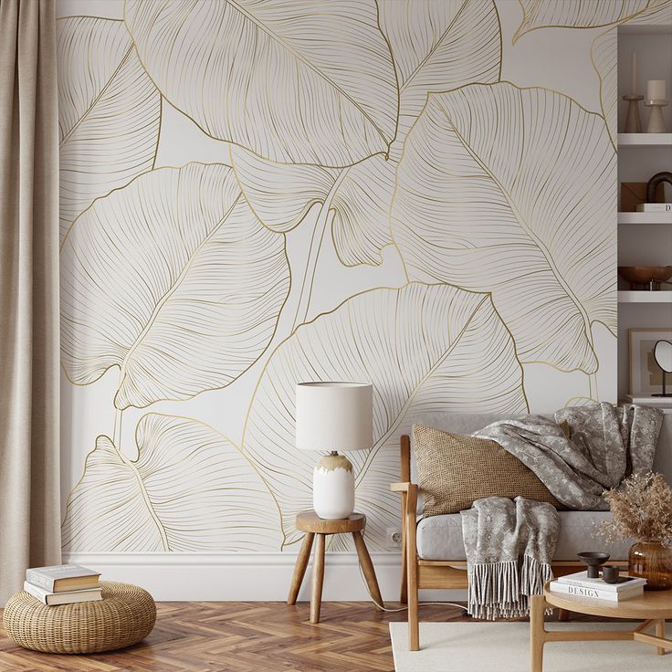 unique charm of using textured wallpaper