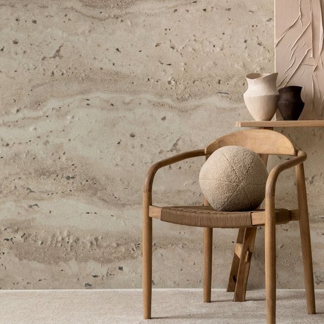 unique charm of using textured wallpaper